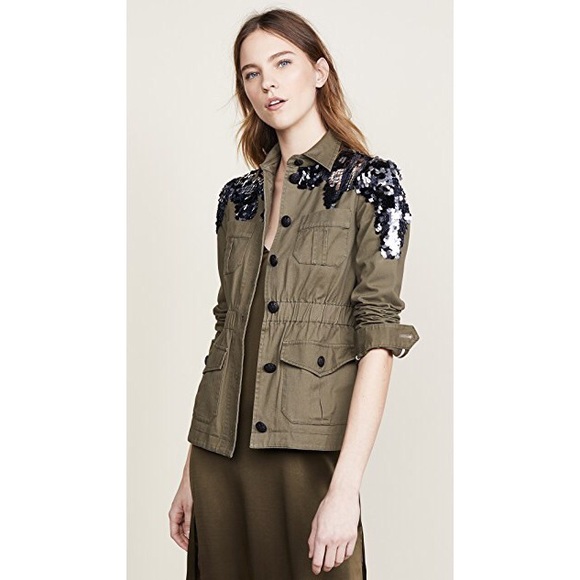 Veronica Beard Jackets & Blazers - ISO Veronica Beard Sequin Camp Jacket Sz 0